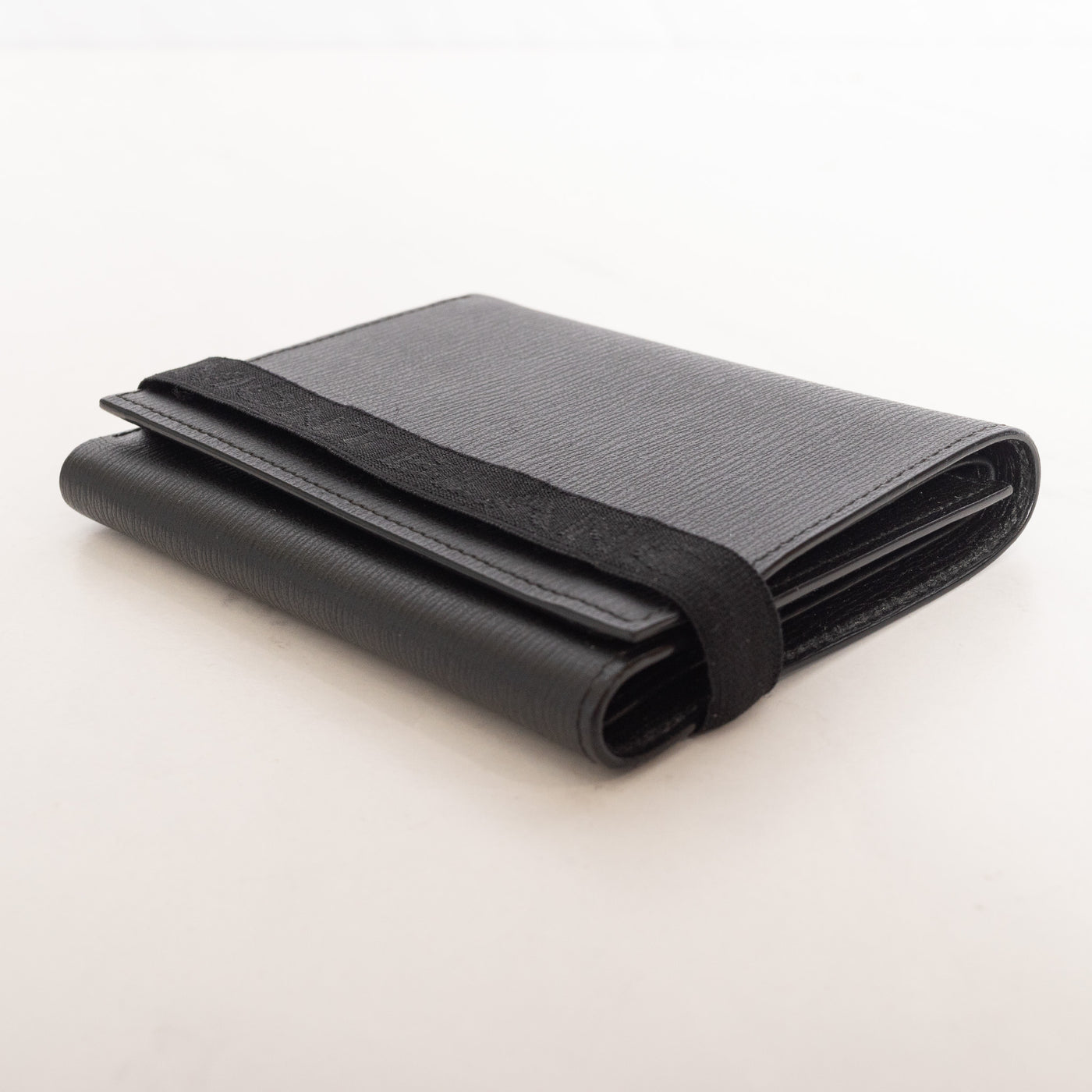 Black Saffiano Leather Wallet, Men's Leather Goods