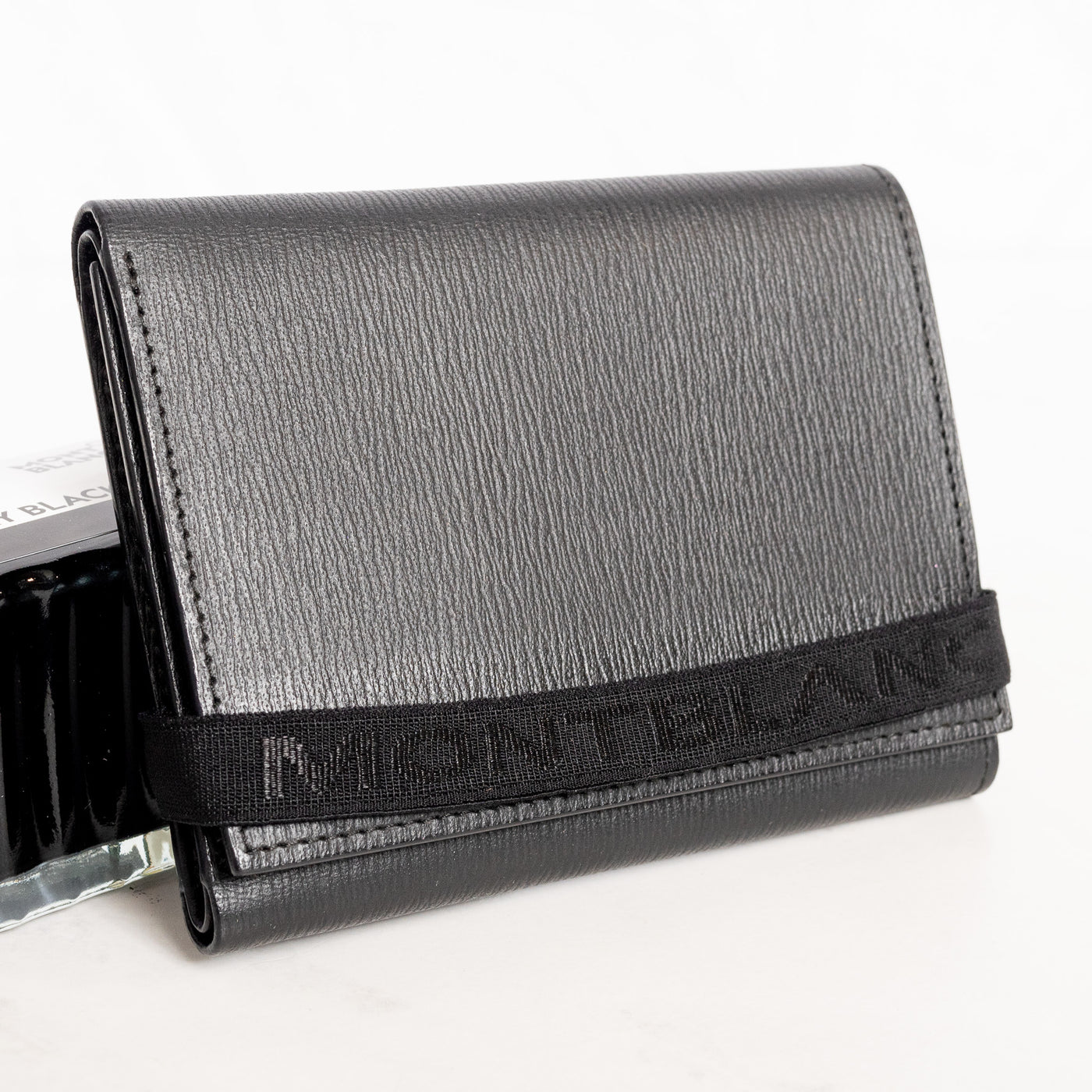Montblanc Leather Goods 4810 Westside Leather Trifold Wallet 8374 - Preowned With Texture