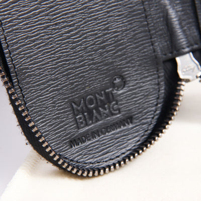 Montblanc Leather Goods 4810 Westside Two Pen Pouch with Zip 103402 Preowned Brand Name