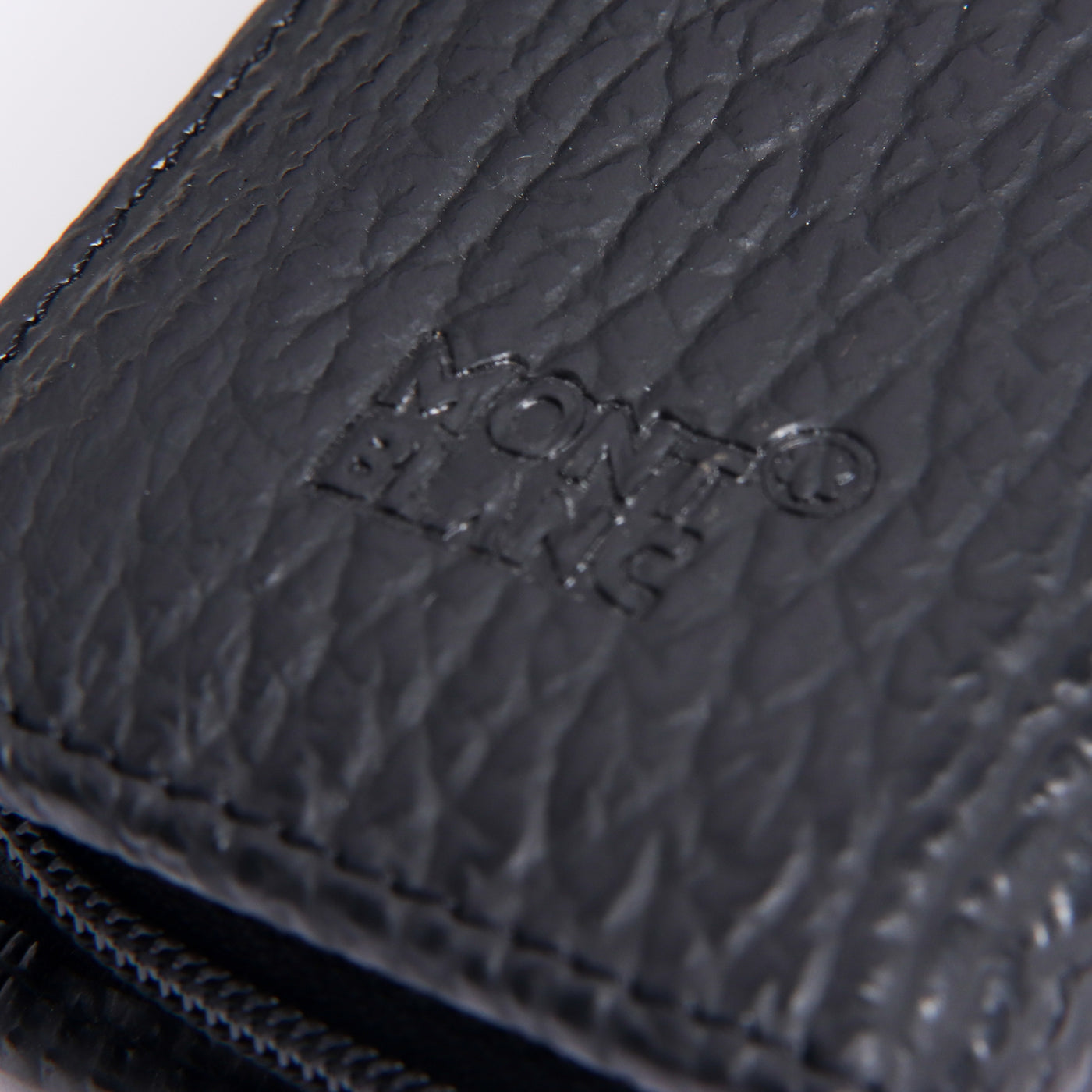 Montblanc Leather Goods Boheme Black Shark Two Pen Pouch - Preowned Brand Name