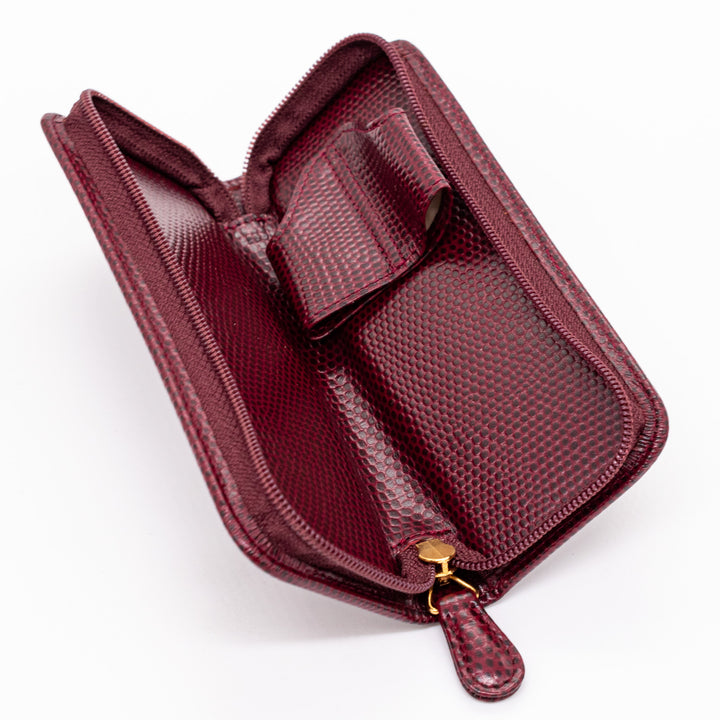 ¨MONTBLANC.FLORENCE.LEATHER POUTCH Montblanc Florence Black Pen Pouch Case (Excellent) RARE