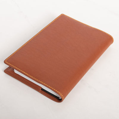Montblanc Leather Goods Diaries & Notes Natural Brown Medium Notebook 9529 back