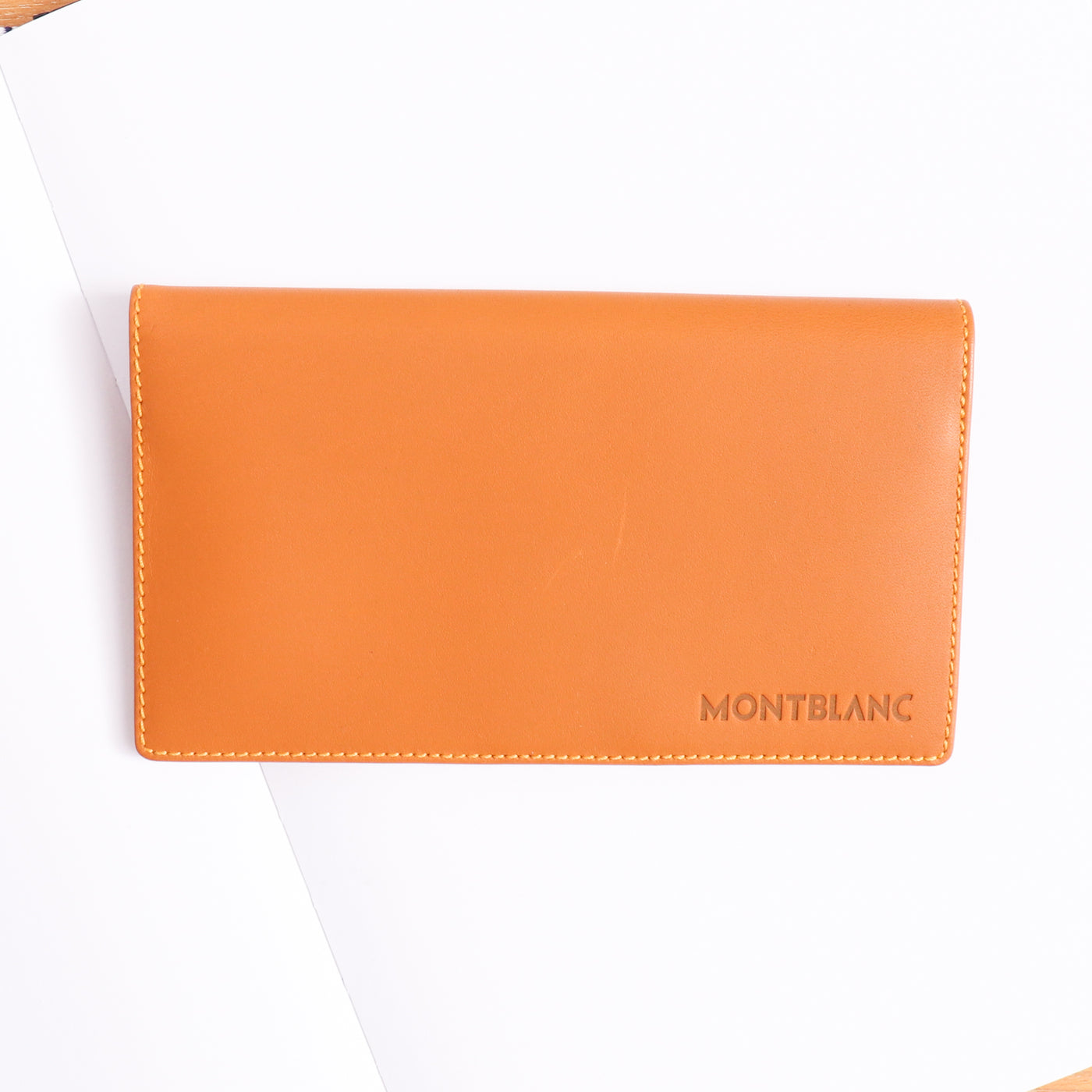 Montblanc Leather Goods Diaries & Notes Horizontal Diary Checkbook Address Book 9509 - Preowned