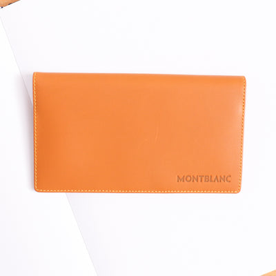 Montblanc Leather Goods Diaries & Notes Horizontal Diary Checkbook Address Book 9509 - Preowned