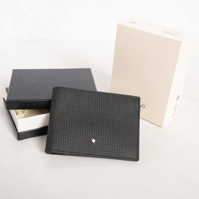 Montblanc Leather Goods Extreme Black Leather 6cc Wallet