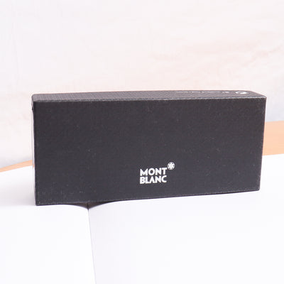 Montblanc Leather Goods Full-Grain Black Single Pen Pouch 103409 - Preowned Box