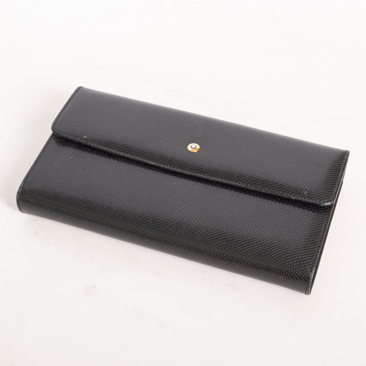 Montblanc Leather Goods La vie de Boheme Black & Red 6cc Wallet 7331 - Preowned