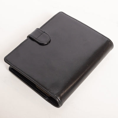 Montblanc Leather Goods Meisterstuck A7 Black Leather Pocket Organizer 14876 - Preowned Back