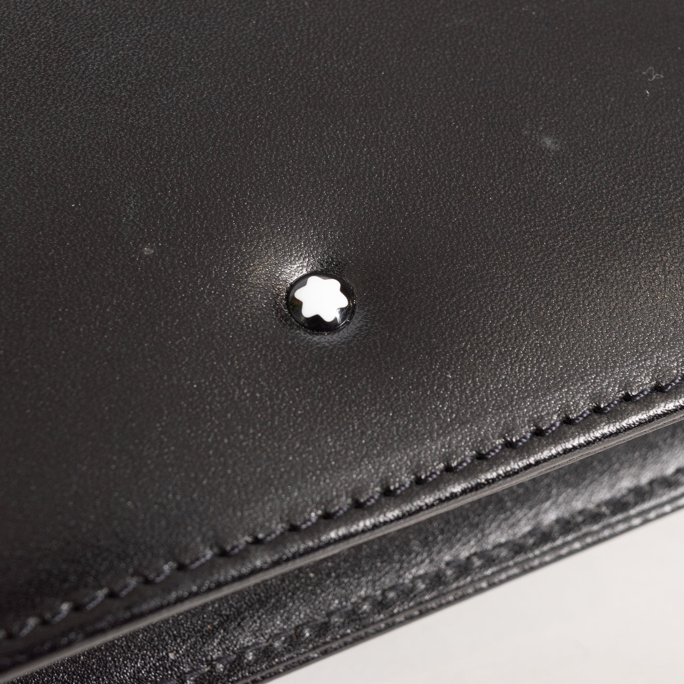 Montblanc Leather Goods Meisterstuck Black Agenda 30520 - Preowned Star Emblem