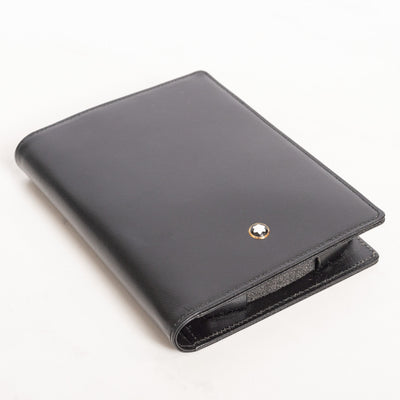 Montblanc Leather Goods Meisterstuck Black Palm Pilot Cell Phone Business Card Holder 30654 - Preowned