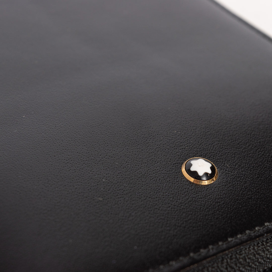 Montblanc Leather Goods Meisterstuck Travel Zipped Pocket Wallet