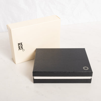 Montblanc Leather Goods Nightflight Black 6cc Wallet 118274 - Preowned Black Box
