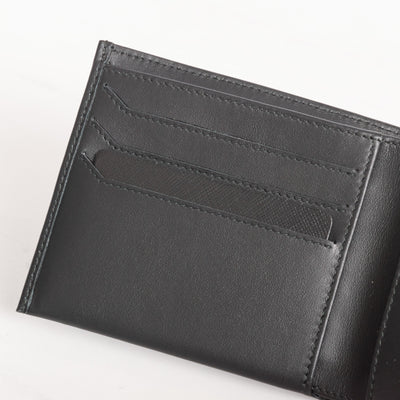 Montblanc Leather Goods Nightflight Black 6cc Wallet 118274 - Preowned Left Side