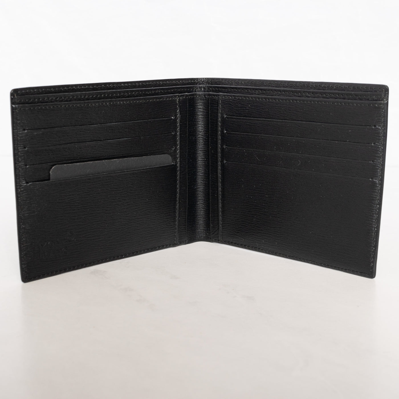 Montblanc Leather Goods Westside 4810 Black 8cc Wallet 8372 credit card