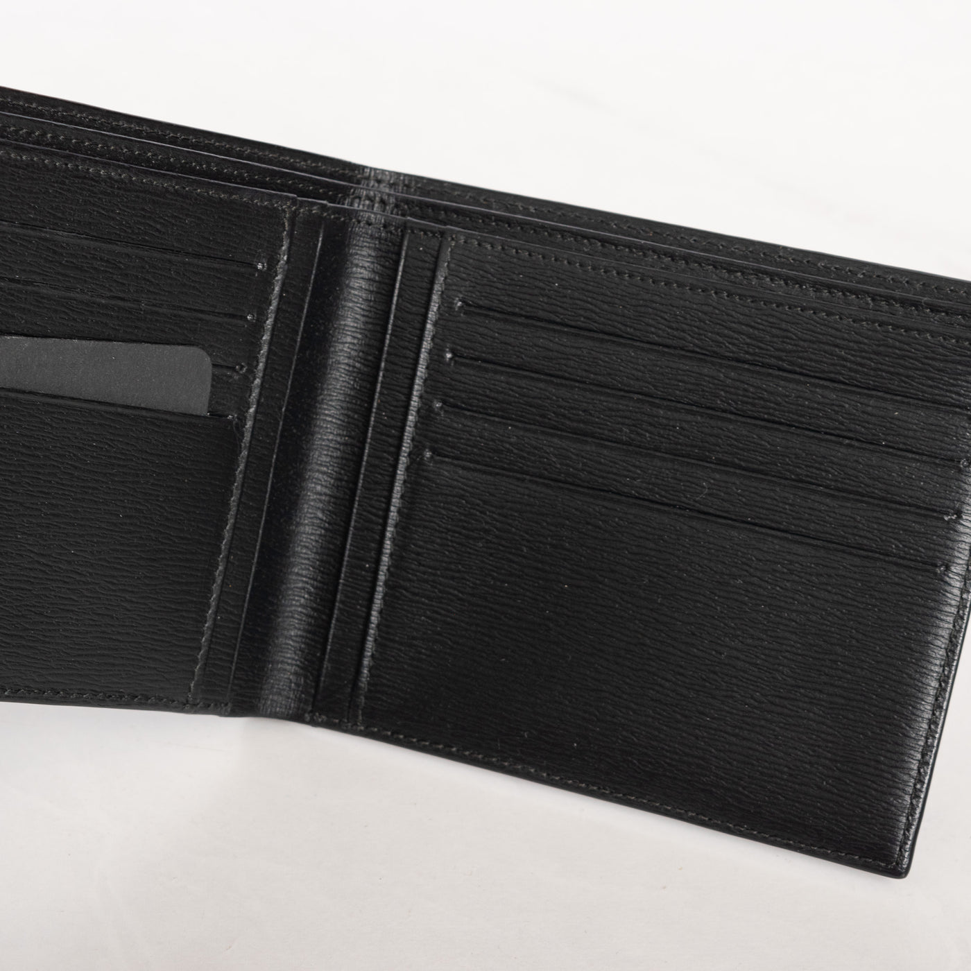 Montblanc Leather Goods Westside 4810 Black 8cc Wallet 8372 inside