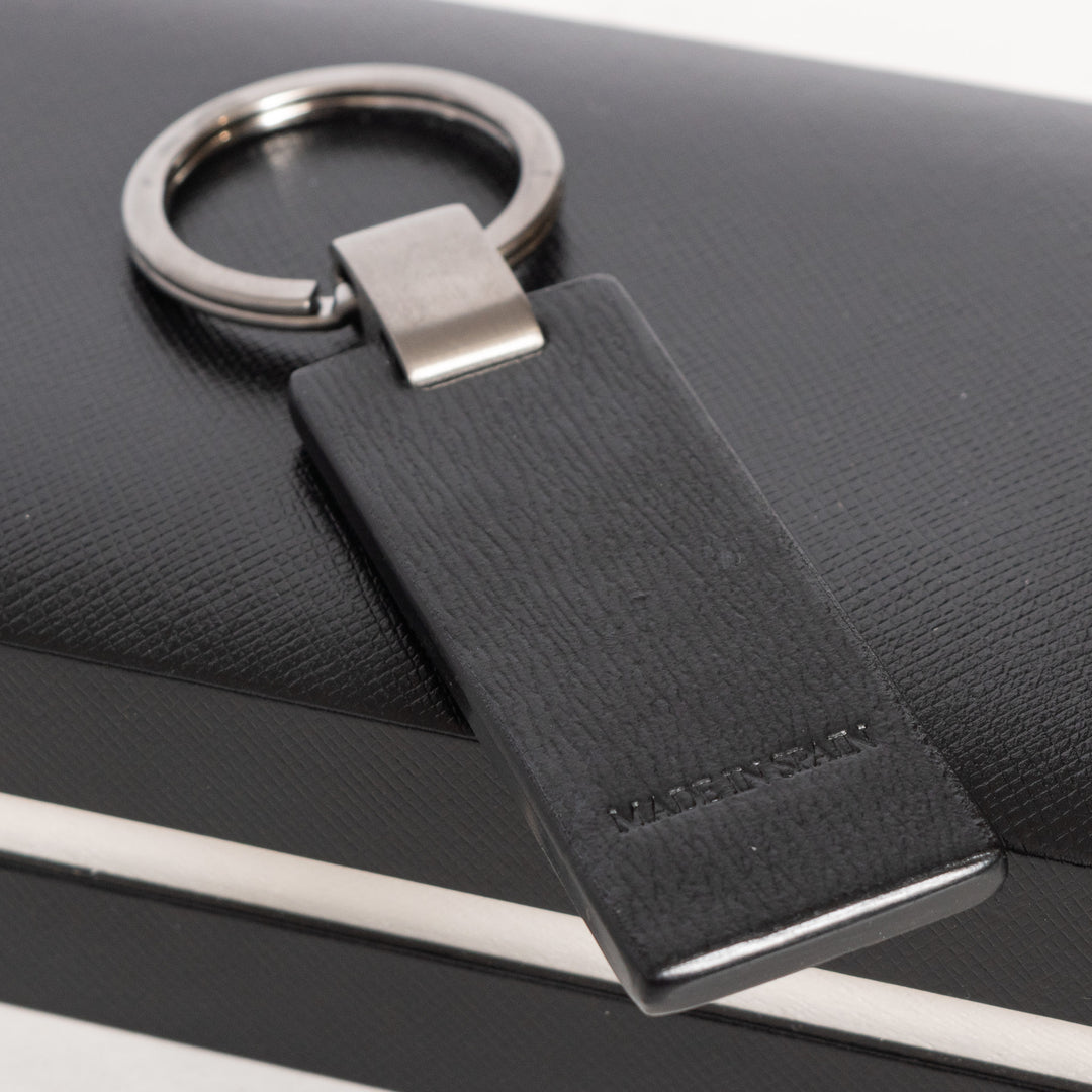 アクセサリー me0828 25000 Montblanc Leather Goods Westside 4810 Keyring 8381 - Preowned