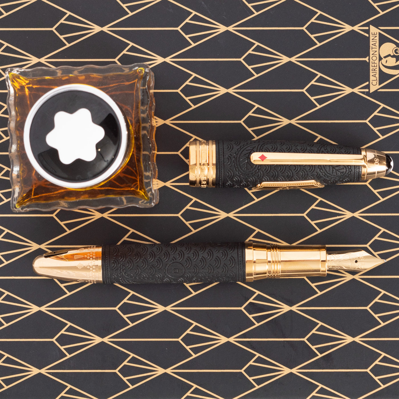 Montblanc Meisterstuck 146 Around the World in 80 Days Year 2 Solitaire LeGrand Fountain Pen