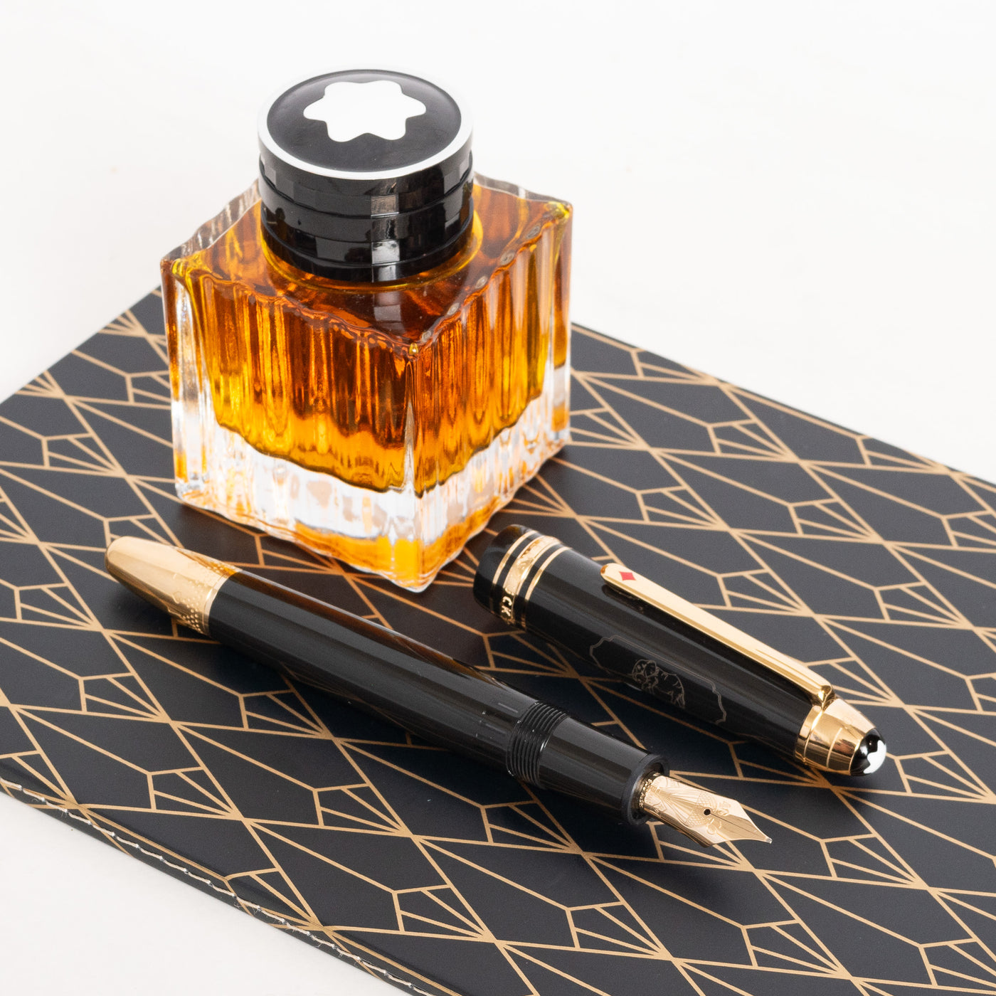 Montblanc Meisterstuck 146 Around the World in 80 Days Year 2 LeGrand Fountain Pen Brown