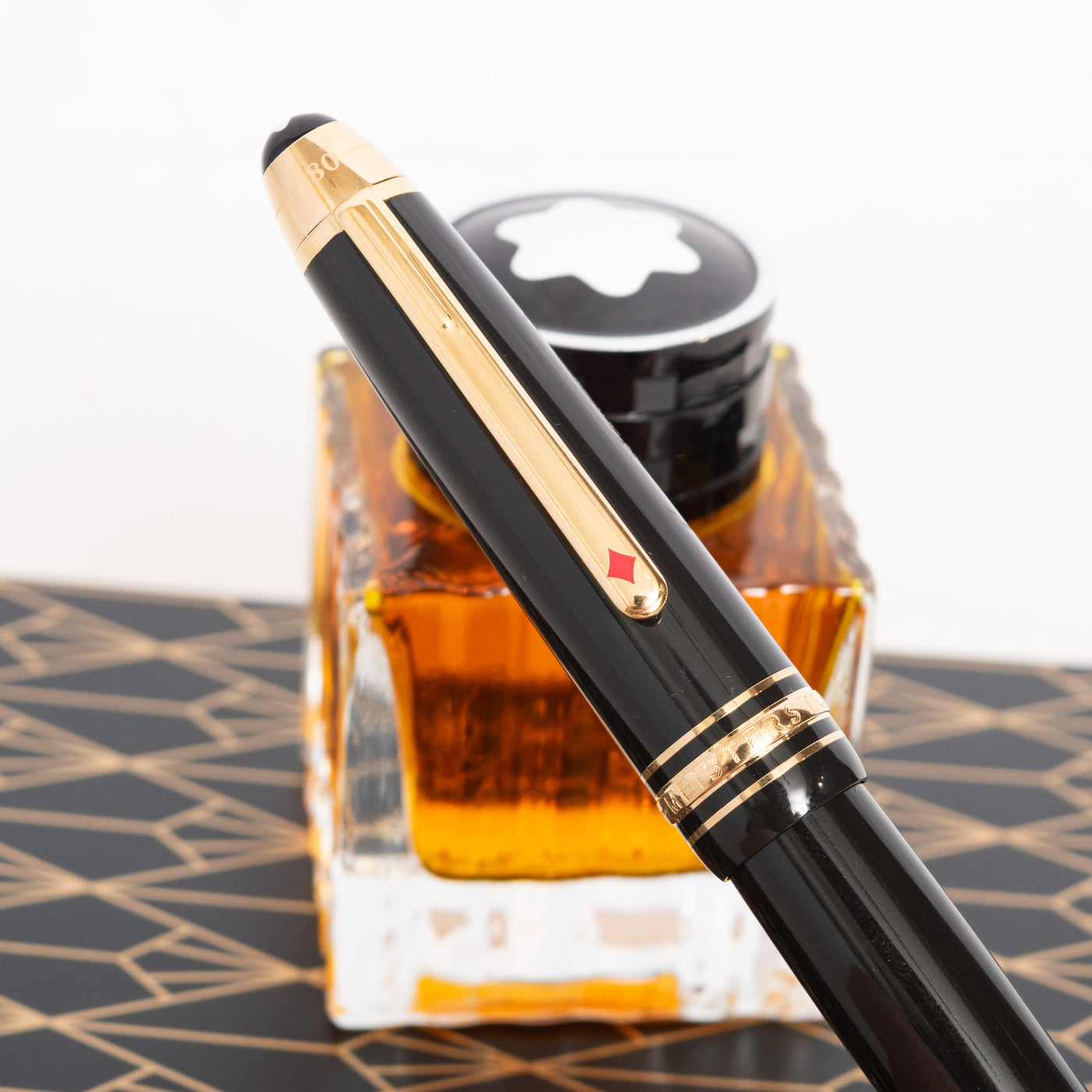 Montblanc Meisterstuck 146 Around the World in 80 Days Year 2 LeGrand Fountain Pen Clip