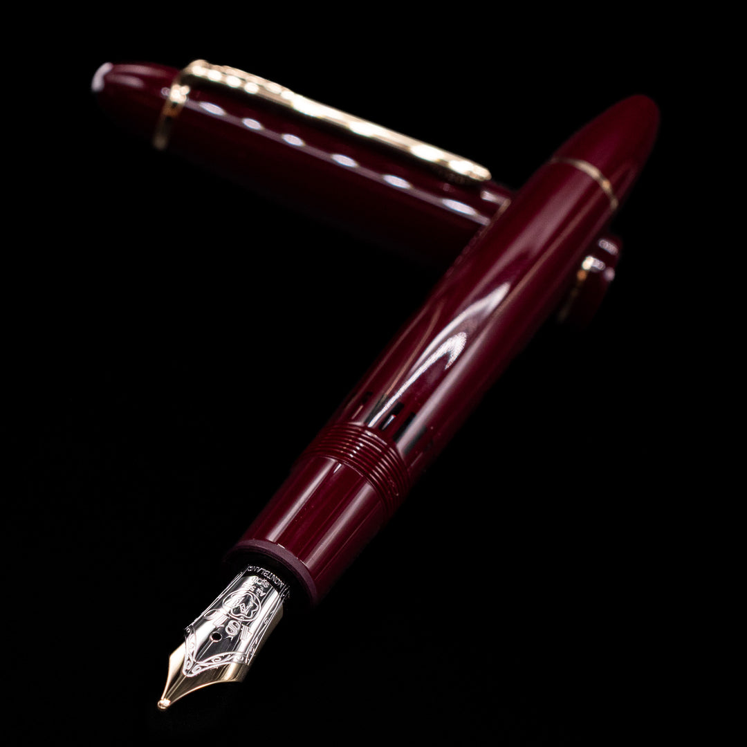 Montblanc Meisterstück 146 Burgundy Red LeGrand Fountain Pen – Truphae