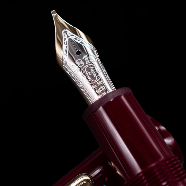 Montblanc Meisterstück 146 Burgundy Red LeGrand Fountain Pen – Truphae