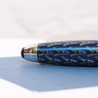 Montblanc Meisterstuck 146 Solitaire LeGrand Le Petit Prince Fountain Pen Preowned Engraved