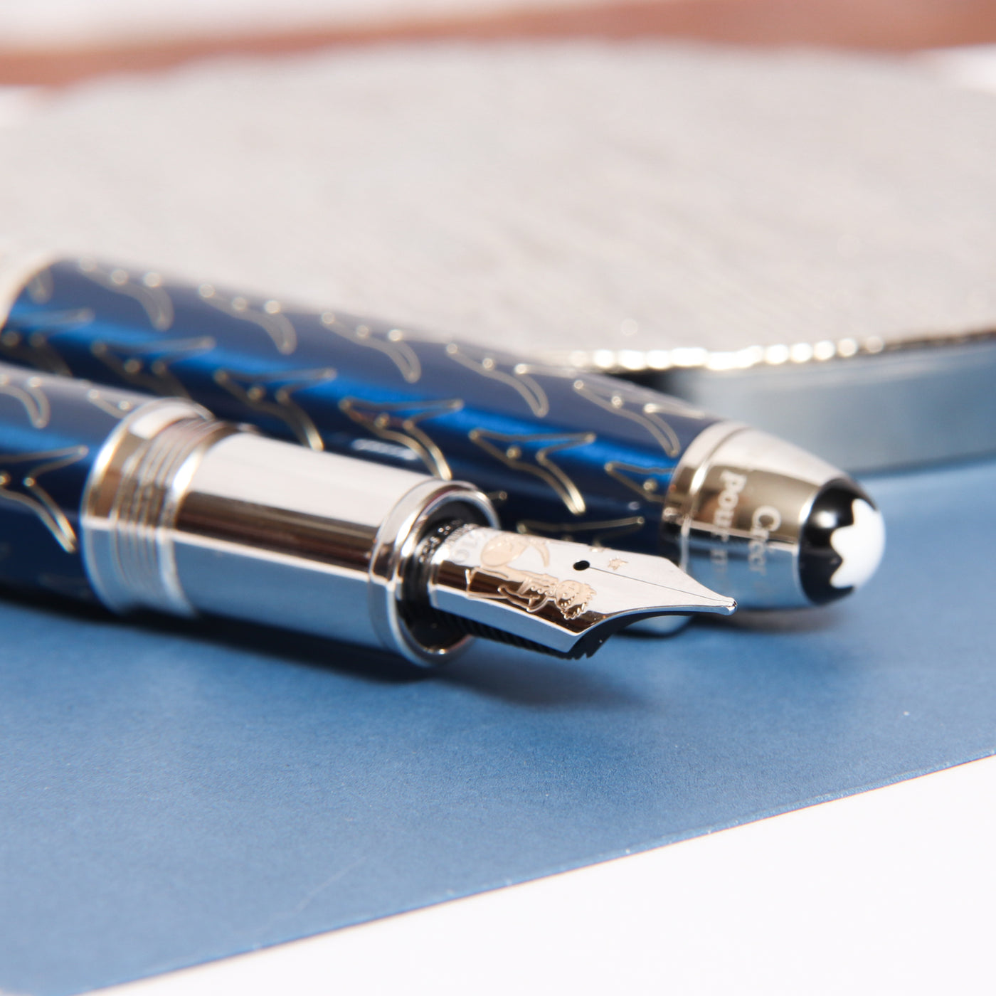Montblanc Meisterstuck 146 Solitaire LeGrand Le Petit Prince Fountain Pen Preowned Nib Details