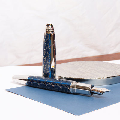 Montblanc Meisterstuck 146 Solitaire LeGrand Le Petit Prince Fountain Pen Preowned Uncapped