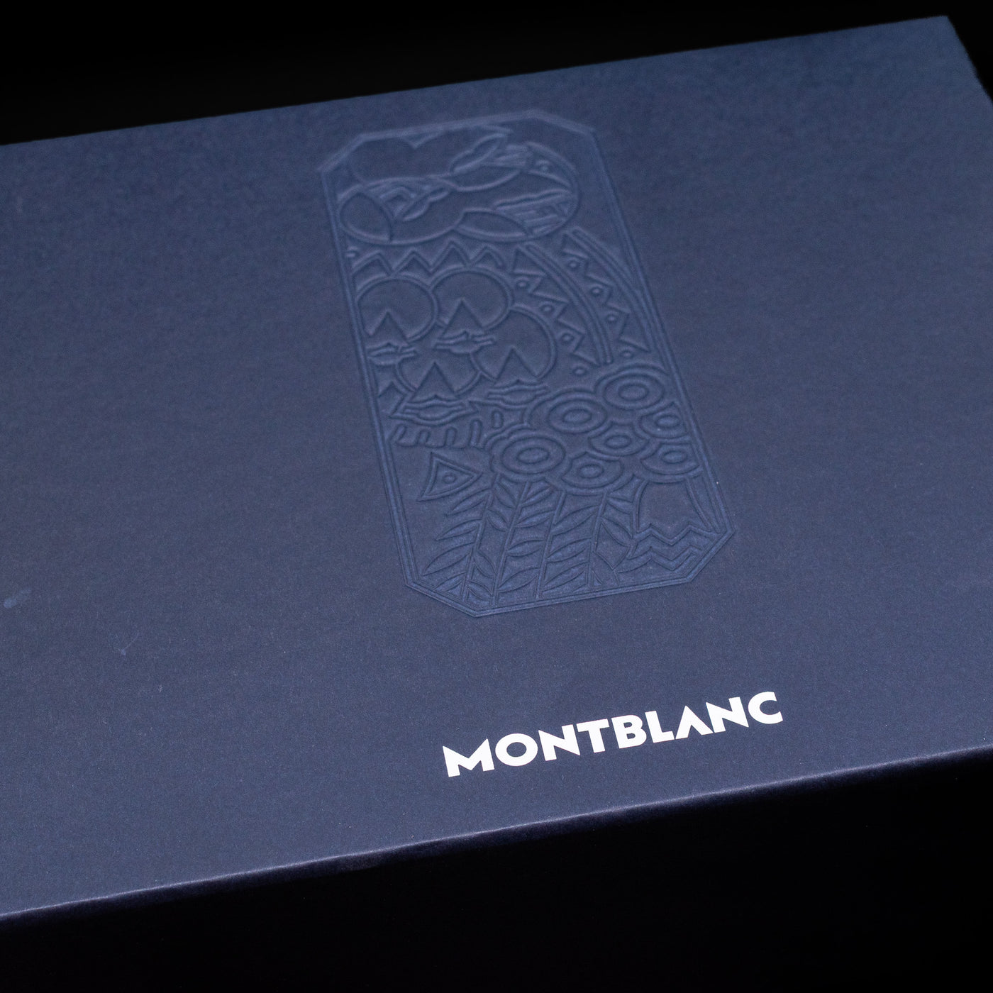 The inner box in the Montblanc Meisterstuck 149 Orient Express Limited Edition 1883 Fountain Pen - Preowned.