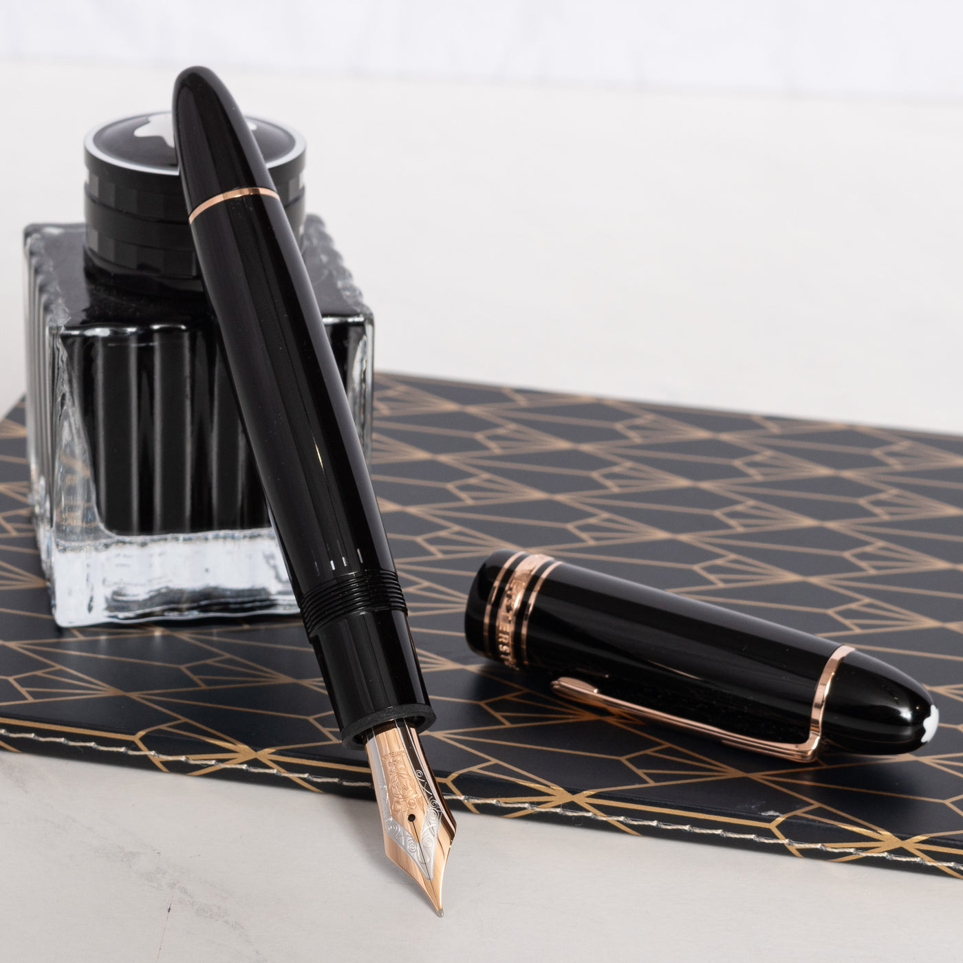 Montblanc Meisterstuck 149 Rose Gold Fountain Pen