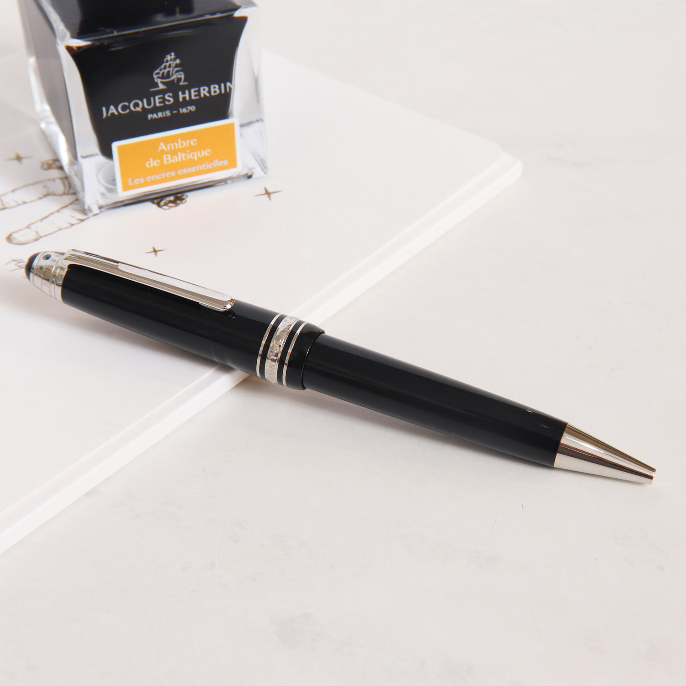 Montblanc Meisterstuck 161 UNICEF 2017 Signature for Good LeGrand Ballpoint Pen - Preowned Closed