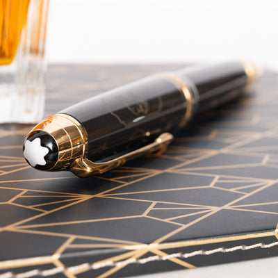 Montblanc Meisterstuck 162 Around the World in 80 Days Year 2 LeGrand Rollerball Pen Cap Top