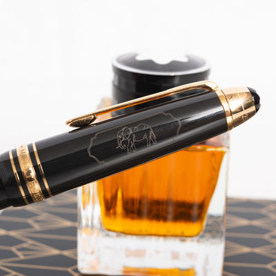 Montblanc Meisterstuck 162 Around the World in 80 Days Year 2 LeGrand Rollerball Pen Elephant