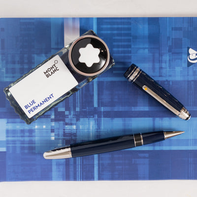 Montblanc Meisterstuck 162 Le Petit Prince Fox LeGrand Rollerball Pen chrome trim