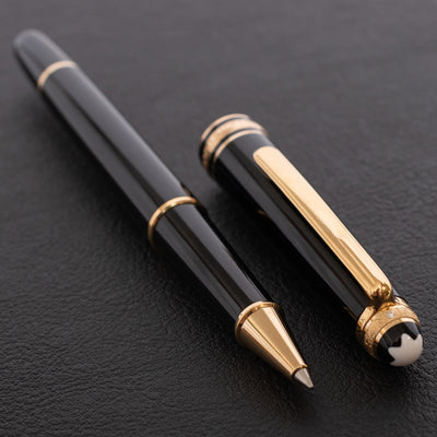 Montblanc Meisterstuck 163 75th Anniversary Special Edition Rollerball Pen Yellow Gold