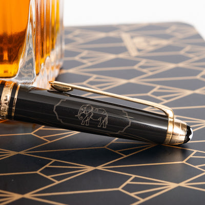 Montblanc Meisterstuck 163 Around the World in 80 Days Year 2 Classique Rollerball Pen Elephant