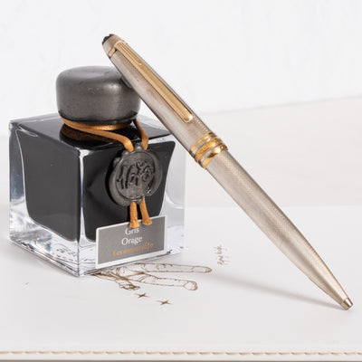 Montblanc Meisterstuck 164S Sterling Silver Barley Ballpoint Pen