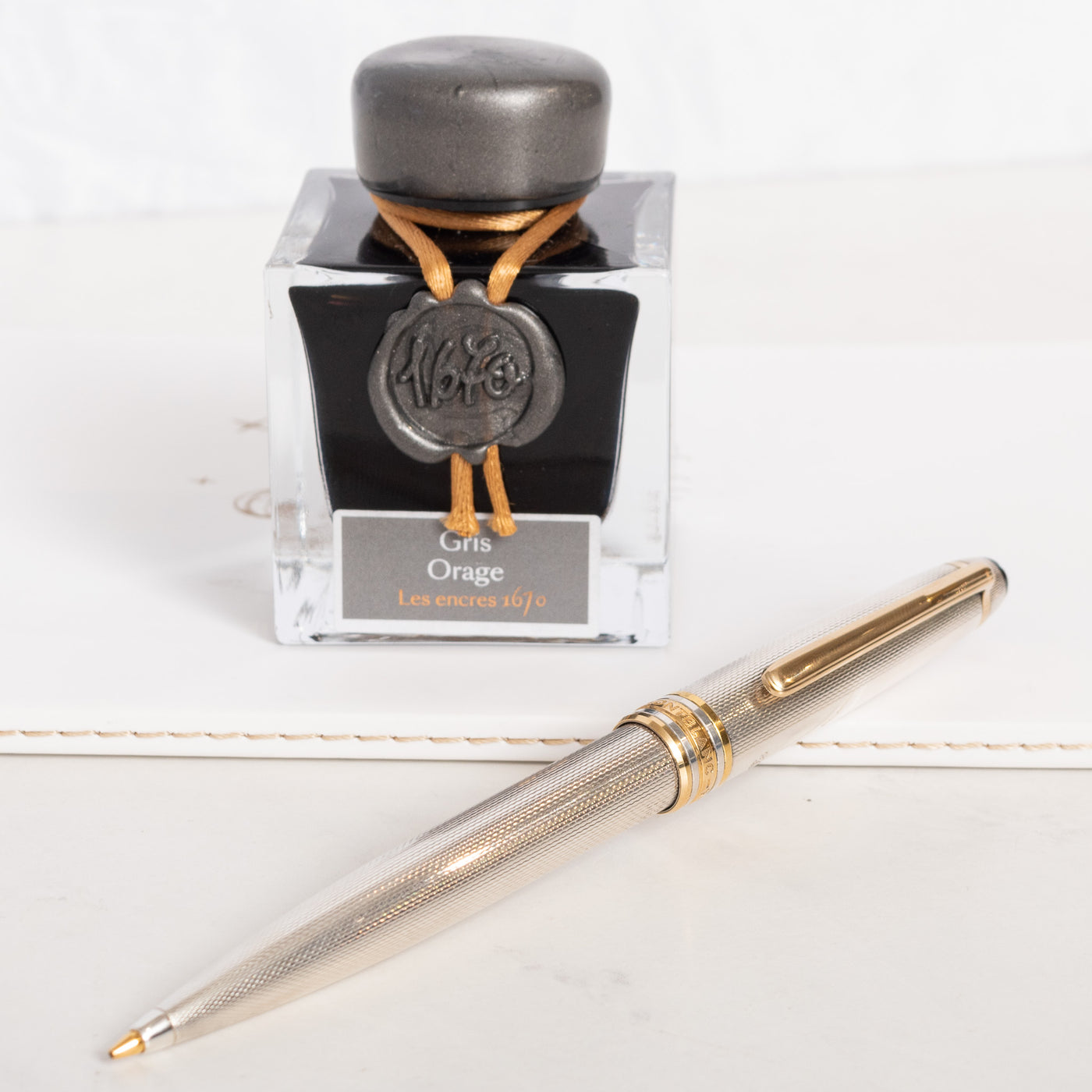 Montblanc Meisterstuck 165S Sterling Silver Barley Mechanical Pencil rare