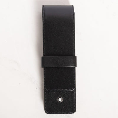 Montblanc Meisterstuck 2 Pen Pouch black leather