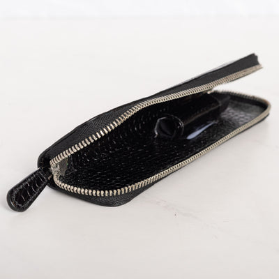 Montblanc Meisterstuck Alligator Leather One Pen Pouch zipper