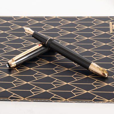 Montblanc Meisterstuck Around the World in 80 Days Year 2 Classique Fountain Pen Brown Gold