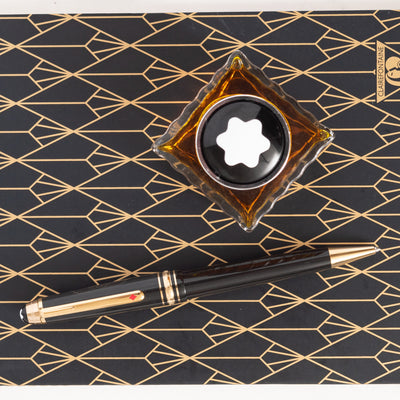 Montblanc Meisterstuck Around the World in 80 Days Year 2 Midsize Ballpoint Pen Brown Gold