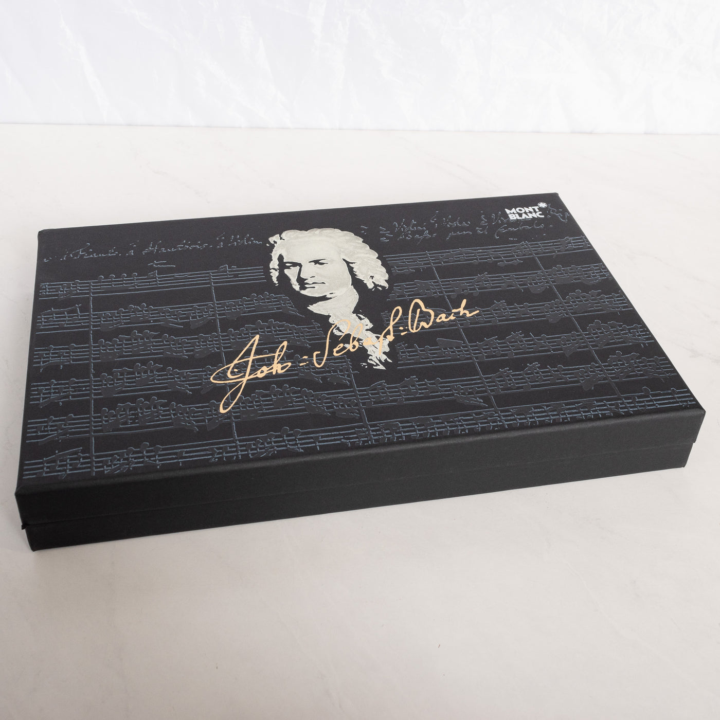 Montblanc Meisterstuck Donation Series Johann Sebastian Bach Fountain Pen box