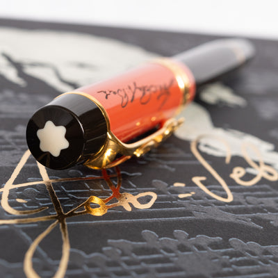 Montblanc Meisterstuck Donation Series Johann Sebastian Bach Fountain Pen cap top
