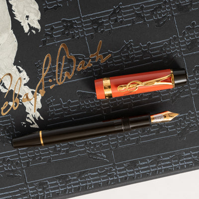 Montblanc Meisterstuck Donation Series Johann Sebastian Bach Fountain Pen orange