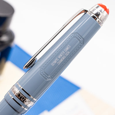Montblanc Meisterstück x Olympic Heritage Chamonix 1924 Classique Fountain Pen engraving