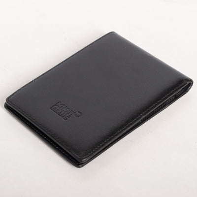Montblanc Meisterstuck Small Black Vertical Notepad 14244 logo