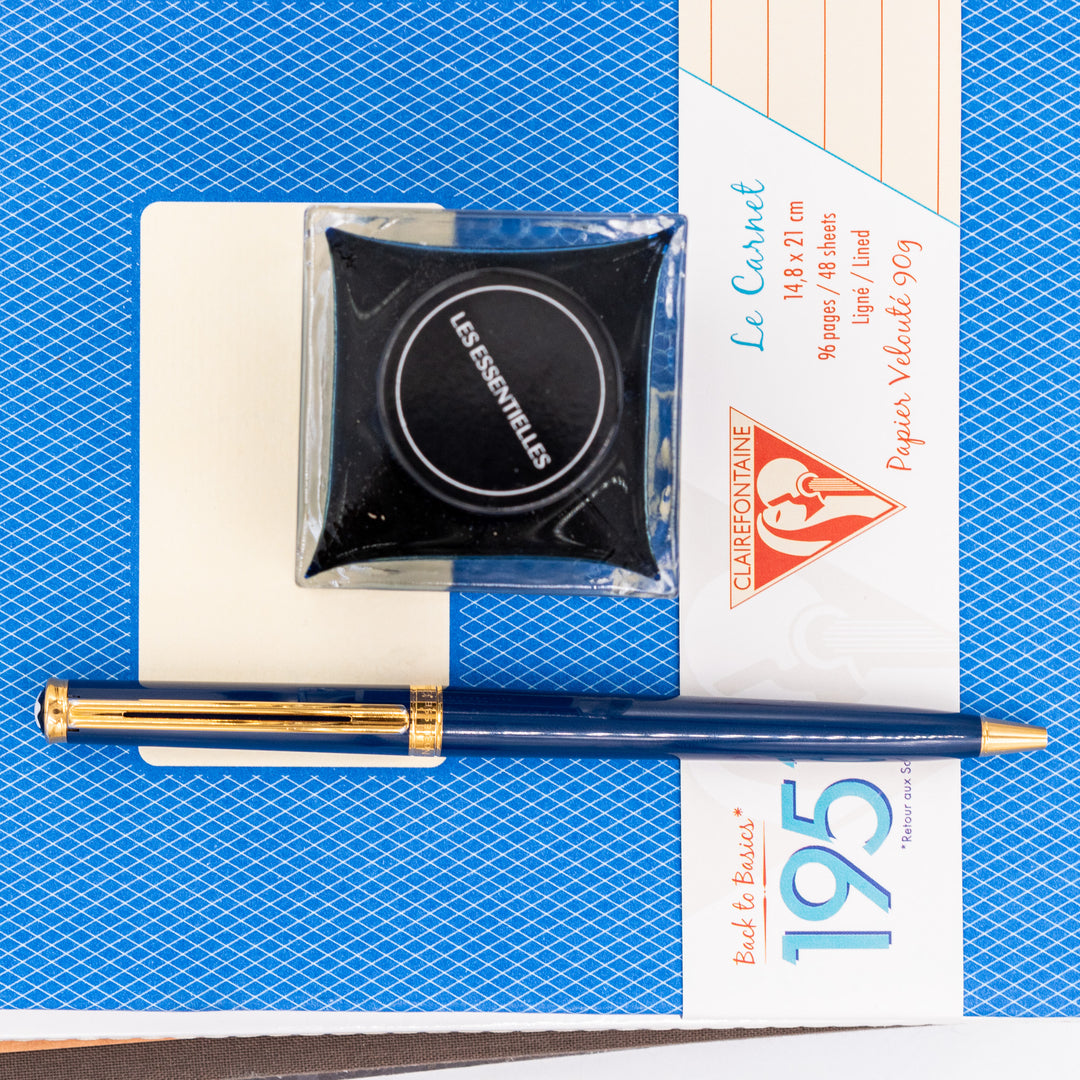 Montblanc Noblesse Oblige Blue Ballpoint Pen Preowned – Truphae