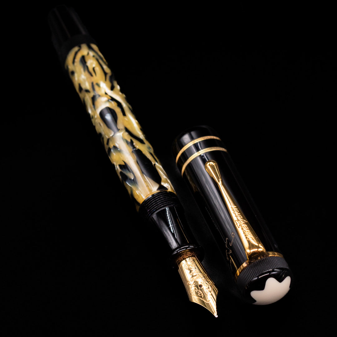 【MONTBLANC Oscar Wilde 万年筆】 Montblanc Oscar Wilde Limited Edition Fountain Pen - Preowned