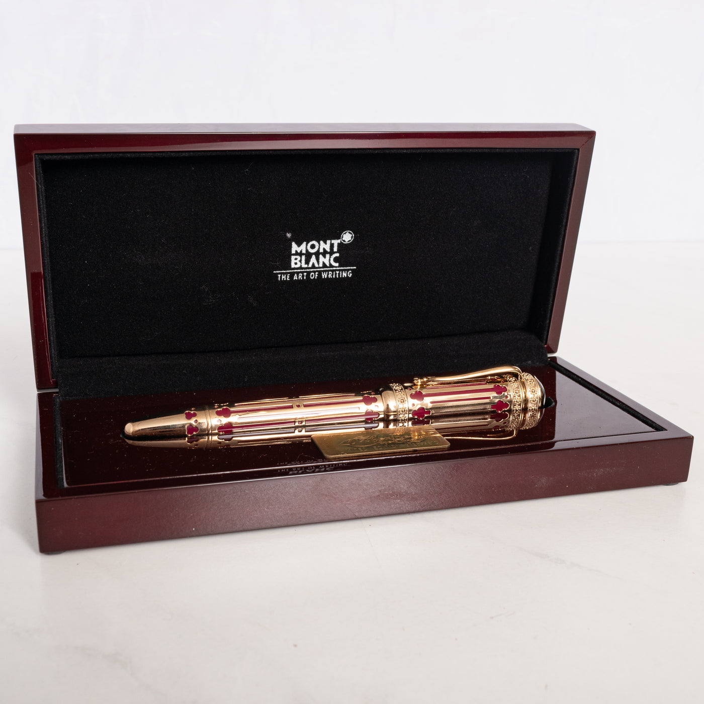 Montblanc Patron of Art Catherine the Great 4810 Fountain Pen wooden lacquer box